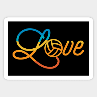 Volleyball Love Sticker
